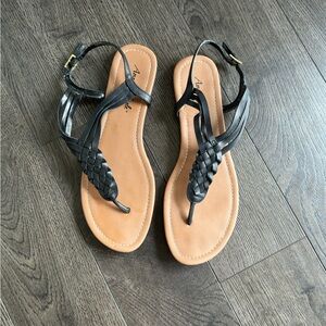 Size 10 Braided Strappy AE Sandals
